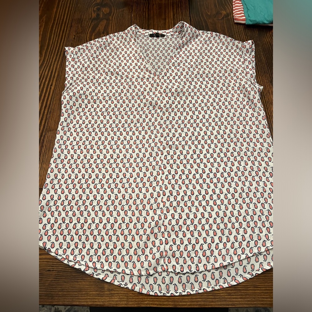 Paisley Print Blouse